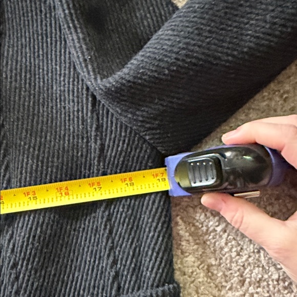 Women’s Ann Taylor Loft Winter Jacket Peacoat Charcoal Gray Sz M - Picture 13 of 15